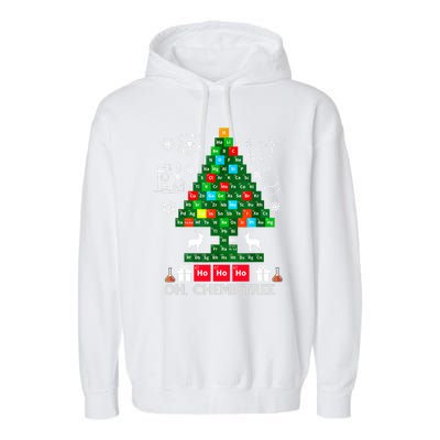 Science Christmas Shirt Oh Chemist Tree Chemistree Garment-Dyed Fleece Hoodie