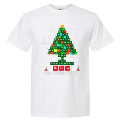 Science Christmas Shirt Oh Chemist Tree Chemistree Garment-Dyed Heavyweight T-Shirt