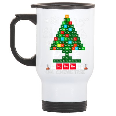 Science Christmas Shirt Oh Chemist Tree Chemistree Stainless Steel Travel Mug