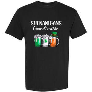 Shenanigans Coordinator St Patricks Day Green Gnomes Lovers Garment-Dyed Heavyweight T-Shirt