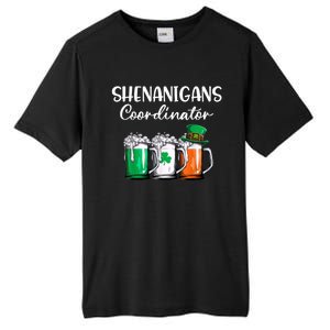 Shenanigans Coordinator St Patricks Day Green Gnomes Lovers Tall Fusion ChromaSoft Performance T-Shirt