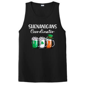 Shenanigans Coordinator St Patricks Day Green Gnomes Lovers PosiCharge Competitor Tank