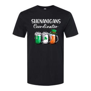 Shenanigans Coordinator St Patricks Day Green Gnomes Lovers Softstyle CVC T-Shirt