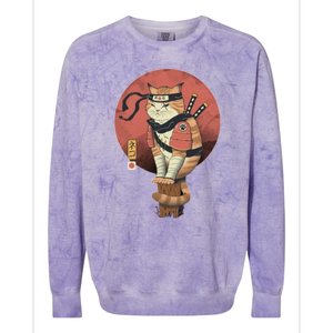 Shinobi Cat Colorblast Crewneck Sweatshirt