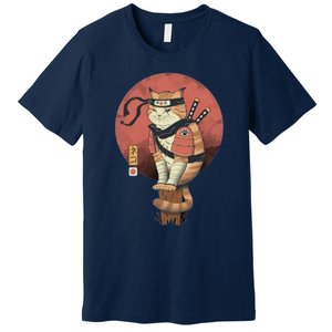 Shinobi Cat Premium T-Shirt