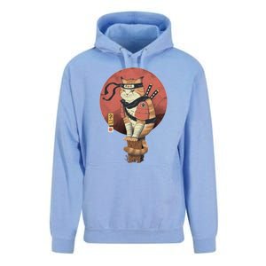 Shinobi Cat Unisex Surf Hoodie