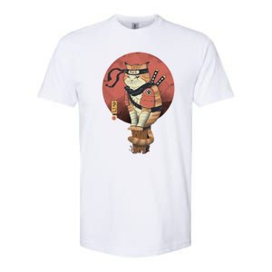 Shinobi Cat Softstyle CVC T-Shirt