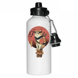 Shinobi Cat Aluminum Water Bottle