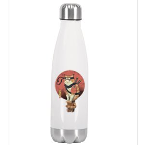 Shinobi Cat Stainless Steel Insulated Water Bottle