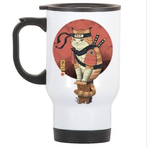 Shinobi Cat Stainless Steel Travel Mug