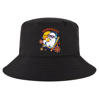 Summerween Cute Spooky Summer Ghost Halloween Lover Gift Cool Comfort Performance Bucket Hat