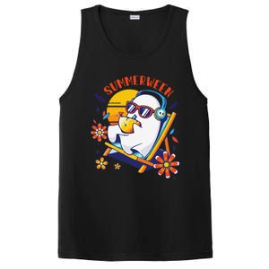 Summerween Cute Spooky Summer Ghost Halloween Lover Gift PosiCharge Competitor Tank