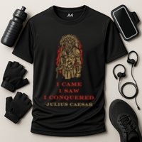 Stoicism Came Saw Conquered Julius Caesar Stoic Cooling Performance Crew T-Shirt