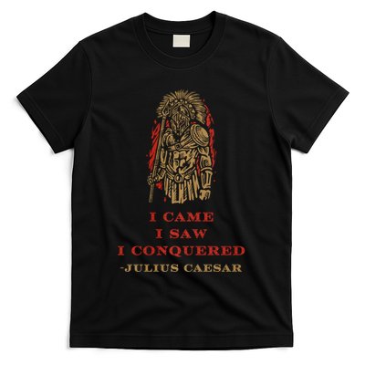 Stoicism Came Saw Conquered Julius Caesar Stoic T-Shirt