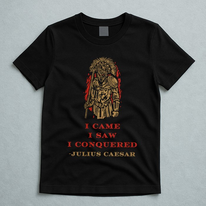 Stoicism Came Saw Conquered Julius Caesar Stoic T-Shirt