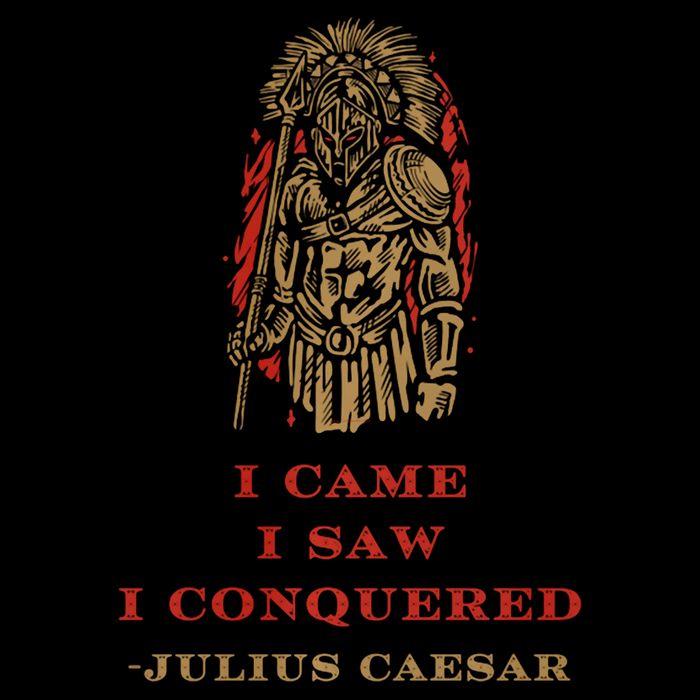 Stoicism Came Saw Conquered Julius Caesar Stoic City Backpack