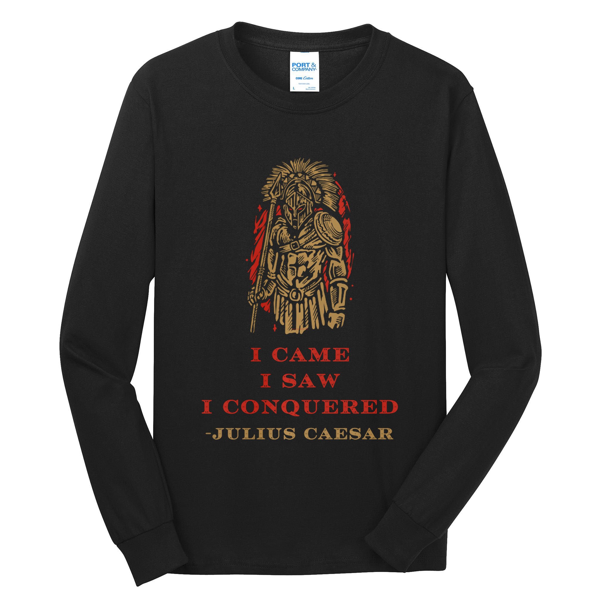Stoicism Came Saw Conquered Julius Caesar Stoic Tall Long Sleeve T-Shirt