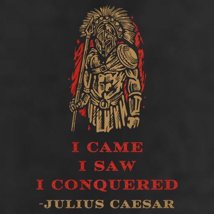 Stoicism Came Saw Conquered Julius Caesar Stoic Golf Towel