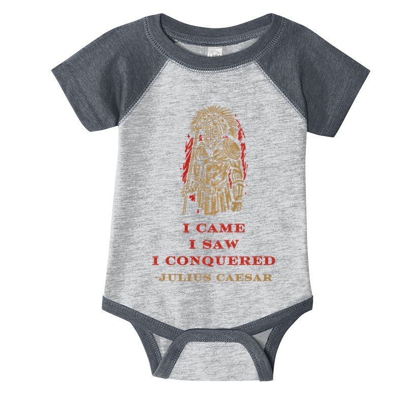 Stoicism Came Saw Conquered Julius Caesar Stoic Infant Baby Jersey Bodysuit