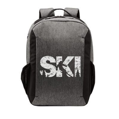 Ski Cool Skiing Freeski Style Alpine Skier Gift Vector Backpack