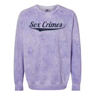 Sex Crimes Colorblast Crewneck Sweatshirt