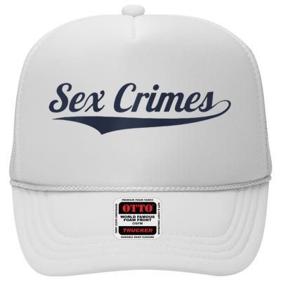 Sex Crimes High Crown Mesh Back Trucker Hat