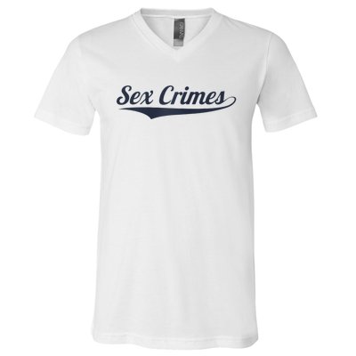 Sex Crimes V-Neck T-Shirt