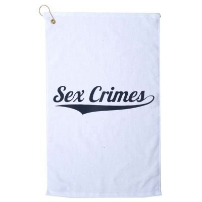 Sex Crimes Golf Towel