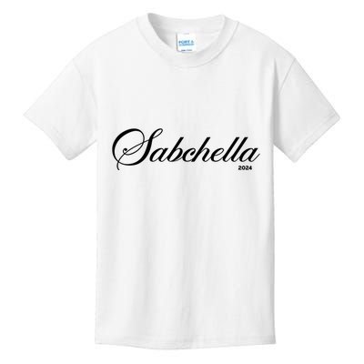 Sarah Carpenter Sabchella 2024 Kids T-Shirt