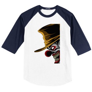 Scary Clown Baseball Sleeve Shirt