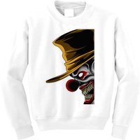 Scary Clown Kids Sweatshirt