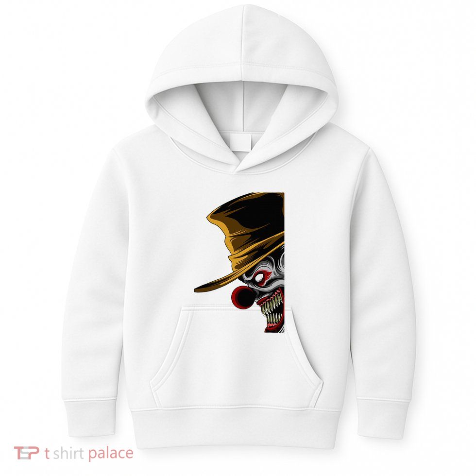 Scary Clown Kids Hoodie