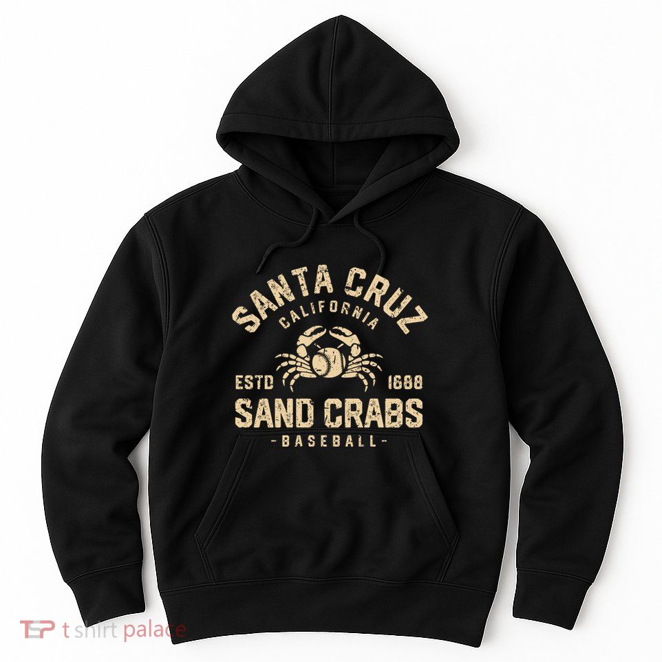 Santa Cruz Sand Crabs California Baseball Hoodie