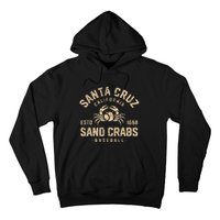 Santa Cruz Sand Crabs California Baseball Hoodie