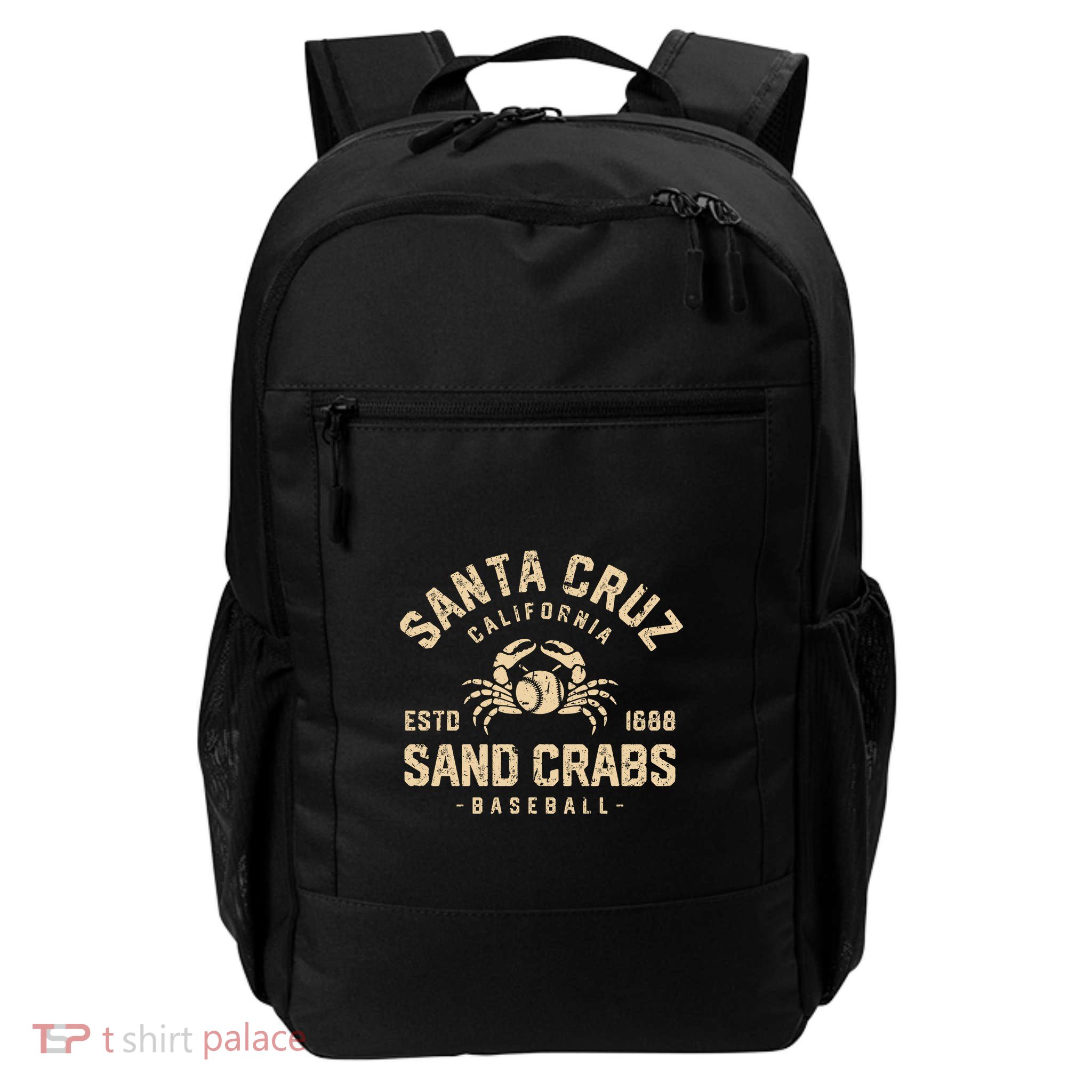 Santa Cruz Sand Crabs California Baseball Daily Commute Backpack