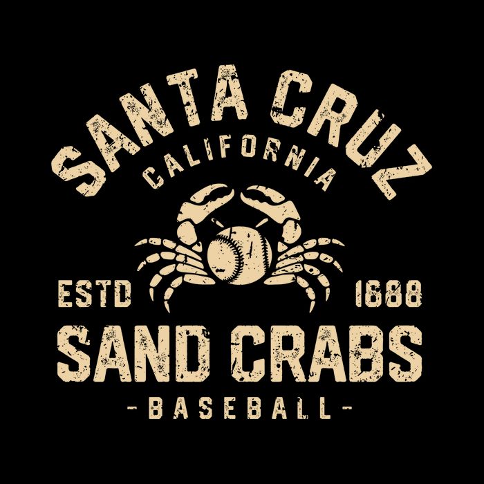 Santa Cruz Sand Crabs California Baseball Backpack