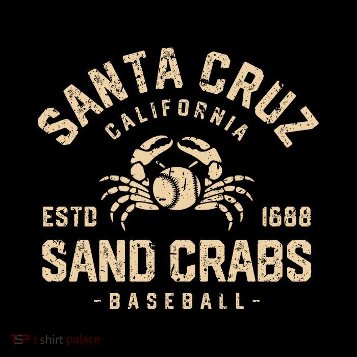 Santa Cruz Sand Crabs California Baseball Premium T-Shirt