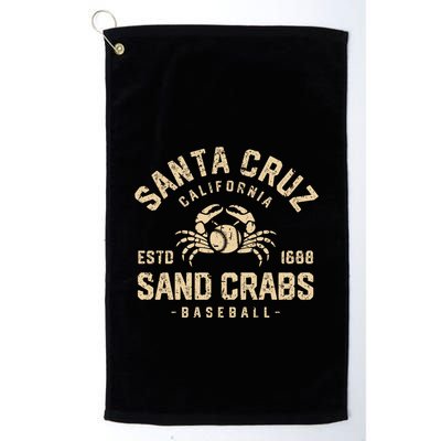 Santa Cruz Sand Crabs California Baseball Golf Towel