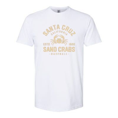 Santa Cruz Sand Crabs California Baseball Softstyle® CVC T-Shirt