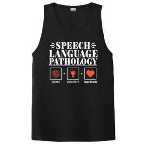 Science Cute Speech Language Pathology Slp Therapist Gift PosiCharge Competitor Tank