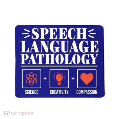 Science Cute Speech Language Pathology Slp Therapist Gift Mousepad