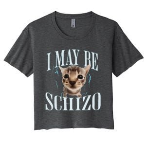 Silly Cat Women's Crop Top Tee