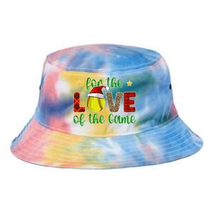 Softball Christmas Softball Player Xmas Santa Meaningful Gift Tie Dye Newport Bucket Hat