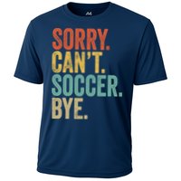 Sorry. Cant. Soccer. Bye. Funny Sarcastic Memes Soccer Performance Shirt