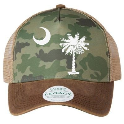South Carolina State Flag Palmetto Moon SC Pride Legacy Tie Dye Trucker Hat