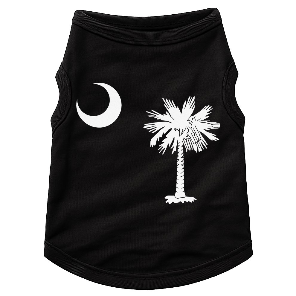 South Carolina State Flag Palmetto Moon SC Pride Doggie Tank