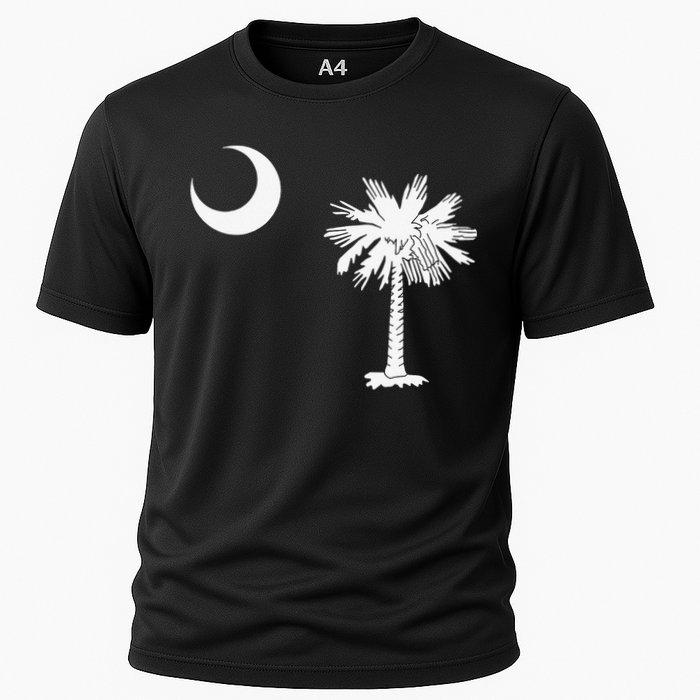 South Carolina State Flag Palmetto Moon SC Pride Cooling Performance Crew T-Shirt