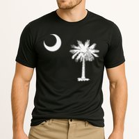 South Carolina State Flag Palmetto Moon SC Pride Cooling Performance Crew T-Shirt