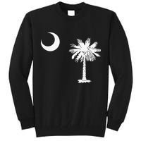 South Carolina State Flag Palmetto Moon SC Pride Tall Sweatshirt