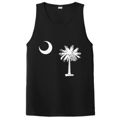 South Carolina State Flag Palmetto Moon SC Pride PosiCharge Competitor Tank